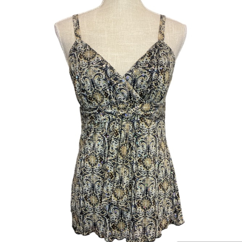 INC international Concepts Embellished Top